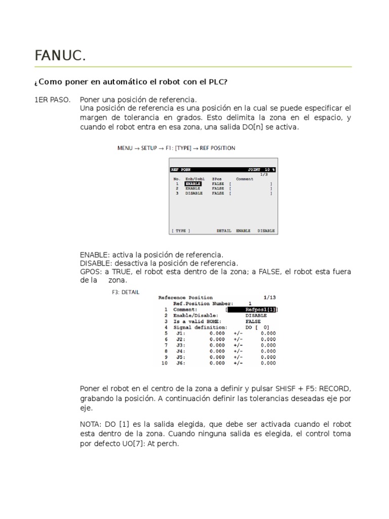 Automatización de Robots FANUC con PLC PDF Periférico Hardware de