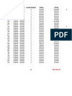 Prod Porc Valor Quantidade Total Total