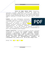 Modelo de Procuração e Contrato