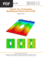 Abaqus Tutorial 15 Pane XFEM