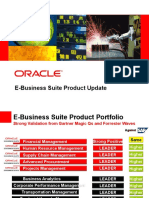 E-Business Suite Product Update