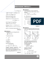 Pembahasan Try Out Matematika Dasar SBMPTN Paket 1 PDF