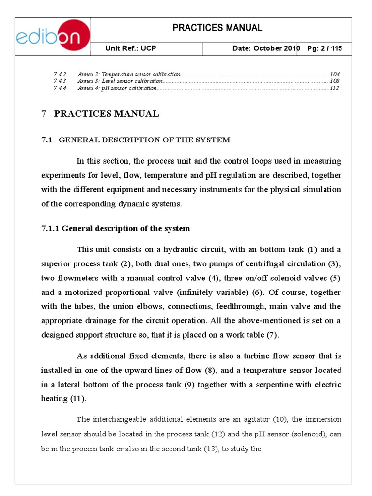 Sensor Calibration Practices Manual | PDF | Control Theory | Control System
