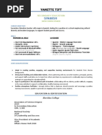 My CV For Weebly - March 2019 PDF