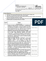 VLSI Lab Plan 2019