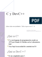 C Y Devc++: (Clase Extra Con Ayudantes: "Solo Sé Que No Sé C":S