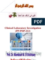 Cinical Laboratory Investigation