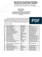 5 - Pengumuman Hasil Tahap Eliminasi Debat Konstitusi Xii Tahun 2019