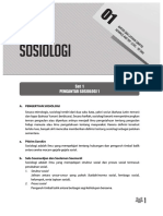 Rangkuman Materi Sosiologi SBMPTN PDF