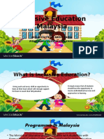 Inclusive Education Malaysia: Written By: Noradilah Binti Abdul Rahim Pismp Jun 2016 Pendidikan Khas 2