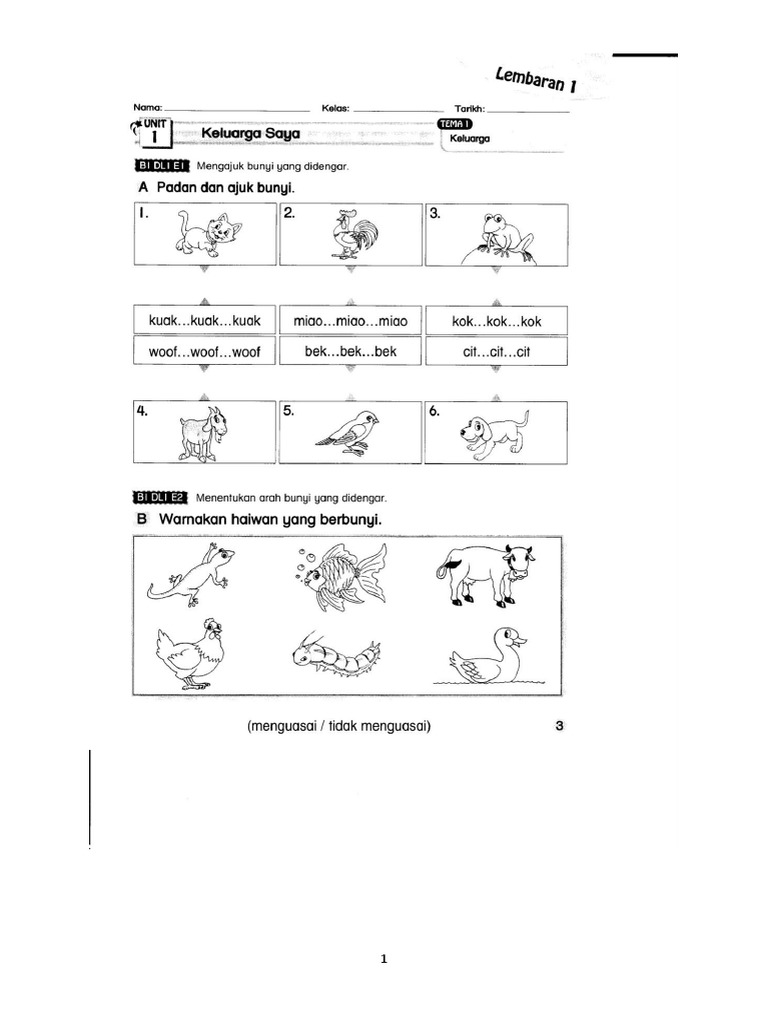 Latihan Bahasa Melayu Tahun 3 2019