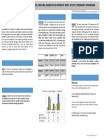 Prevalence of Diabetes and Pre Diabetes in Patients With Acute Coronary Syndrome