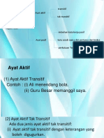 Ayat Aktif dan Pasif