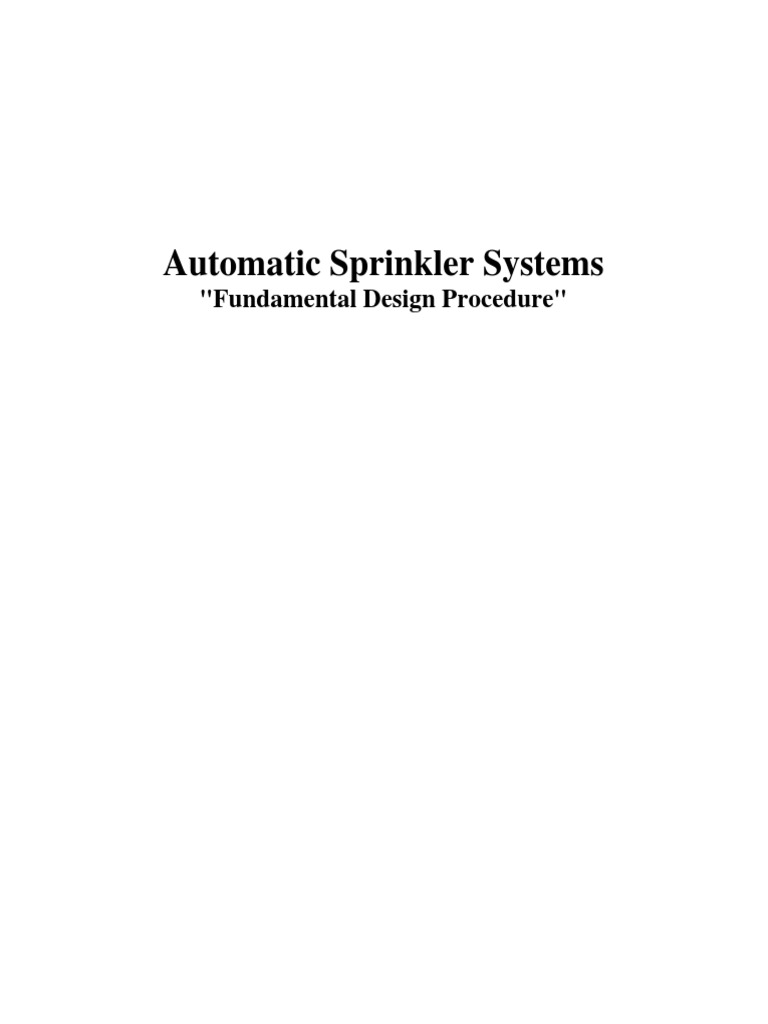 Case Study | PDF | Fire Sprinkler System | Mechanical Engineering