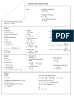 Termodinamik-I Formul Kagidi I. Vize PDF