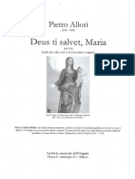 DEUS TI SALVET ALLORI - Originale PDF