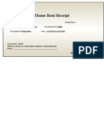 House Rent Receipt Template8