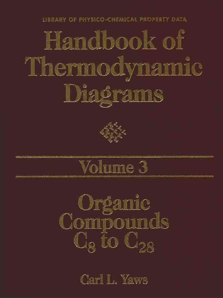 Handbook of Thermodynamic Diagrams Volume 3 PDF | PDF | Enthalpy | Heat