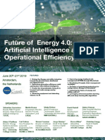 Global Future of Energy 4.0 - Artificial Intelligence and Operational Efficiency Event, 20-21 of June 2019, Amsterdam