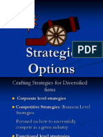 Strategic Options Strategy Lectures