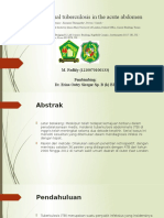 Diagnosing Abdominal Tuberculosis in The Acute Abdomen