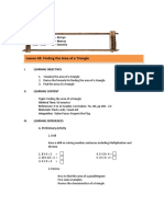 Lesson 63 Finding The Area of A Triangle