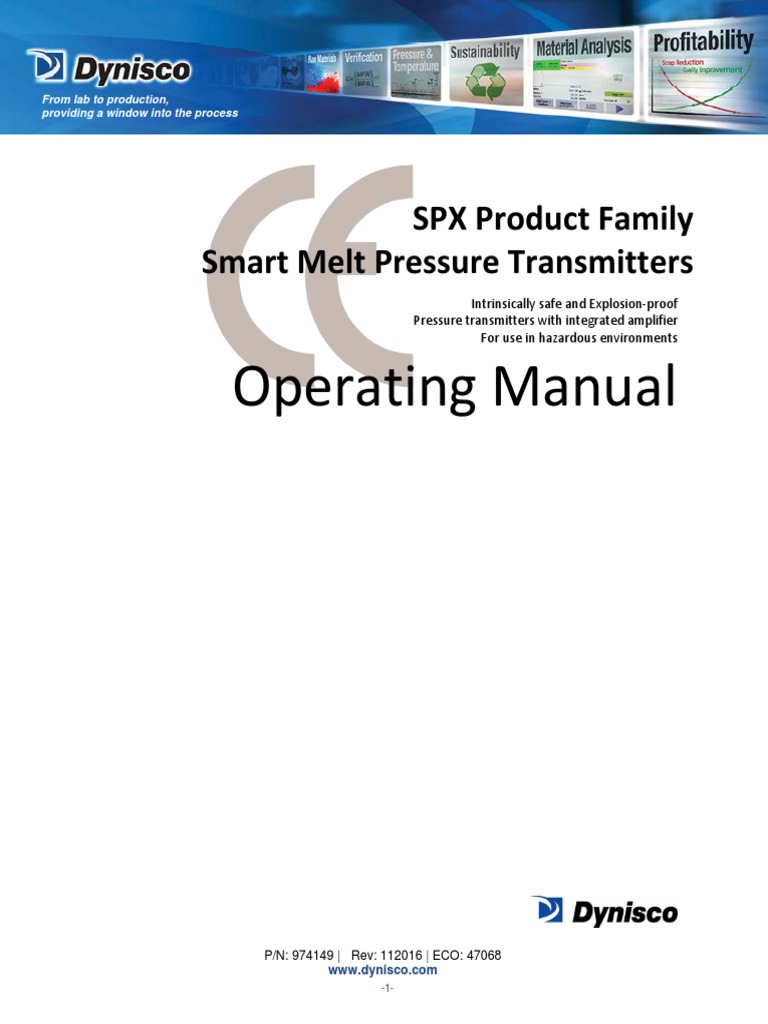 SPX 2 3 4 5 Operating Manual PDF PDF Electrostatic