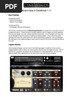 CineSamples - CineWinds CORE 1.1 User Manual