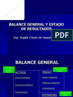 Estados Financieros (Balance General y Estado de Resultados)