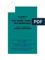 Documents Sur Les Tou-kiue Turcs Occidentaux. Édouard Chavannes. 1903
