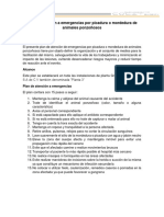 Plan de Atención A Emergencias Por Picadura o Mordedura de Animales Ponzoñosos