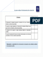 Lista de Cotejo Instrumento de Evaluacion PDF