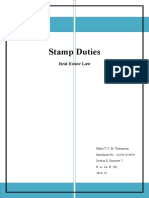 Stamp Duties