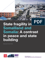 State Fragility Somaliland and Somalia