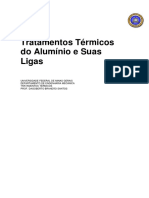 Tratamentos Térmicos Alumínio