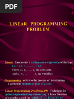 Linear Programming Problem