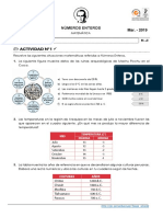 Números enteros en situaciones matemáticas