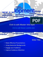 3011 Development Powerpoint Template