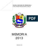 Memoria MPPS 2013 PDF