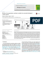 Review of Encapsulation Methods Suitable For Microbial Biological Control Agents