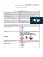 Detergente Clorado