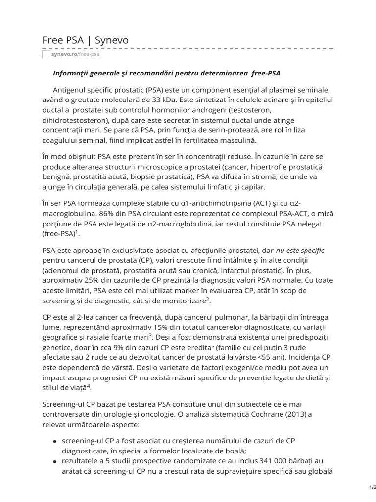 Free PSA | PDF