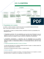 U.D. 2 LA MATERIA FyQ 2ºESO PDF