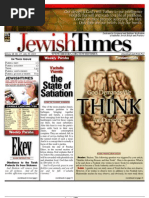 Jewish Times 376 Thinking for Yourself