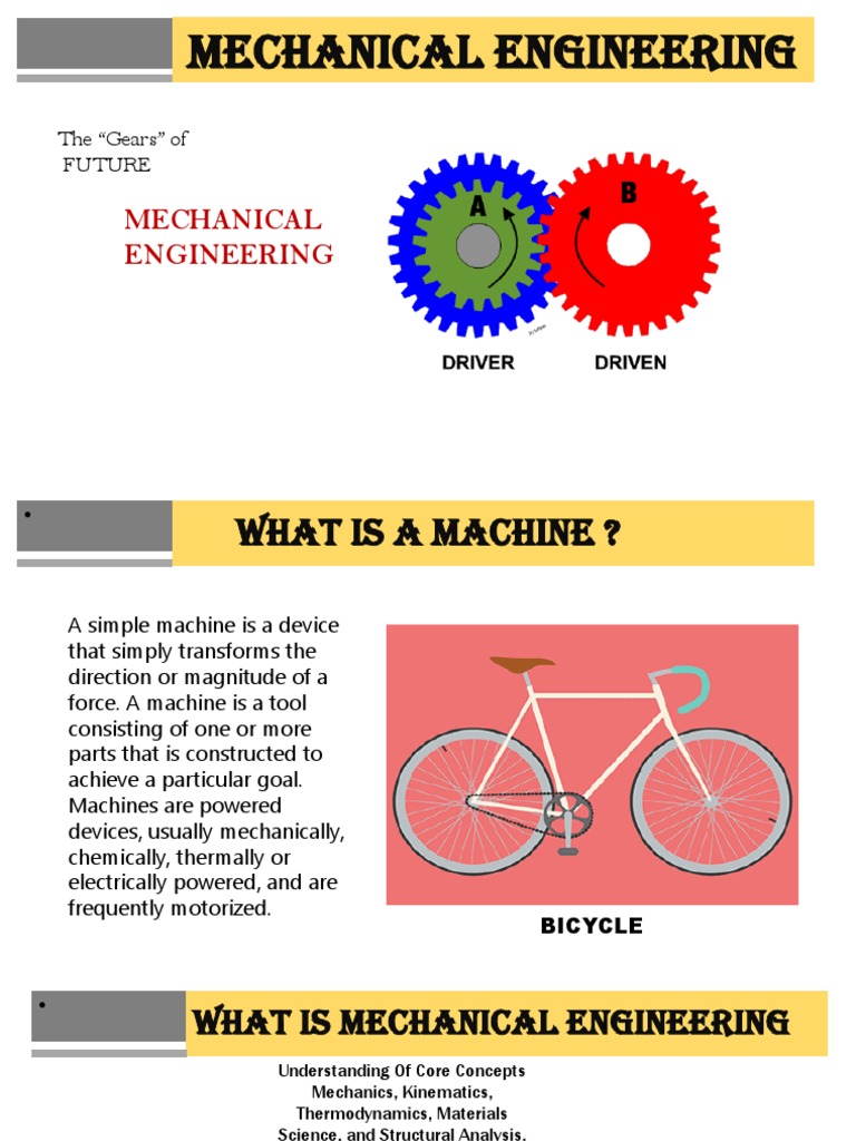 Introduction to Mechanical Engineering | PDF | Machines | Mechanical ...