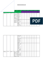 Matriz Primer Semestre Kinder