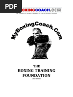 Boxing Training Foundation PDF