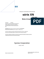 Symex-XN-1000-manuel D'instruction PDF