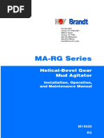 MA-RG Series: Helical-Bevel Gear Mud Agitator