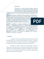 Orçamento Na Constituição Brasileira